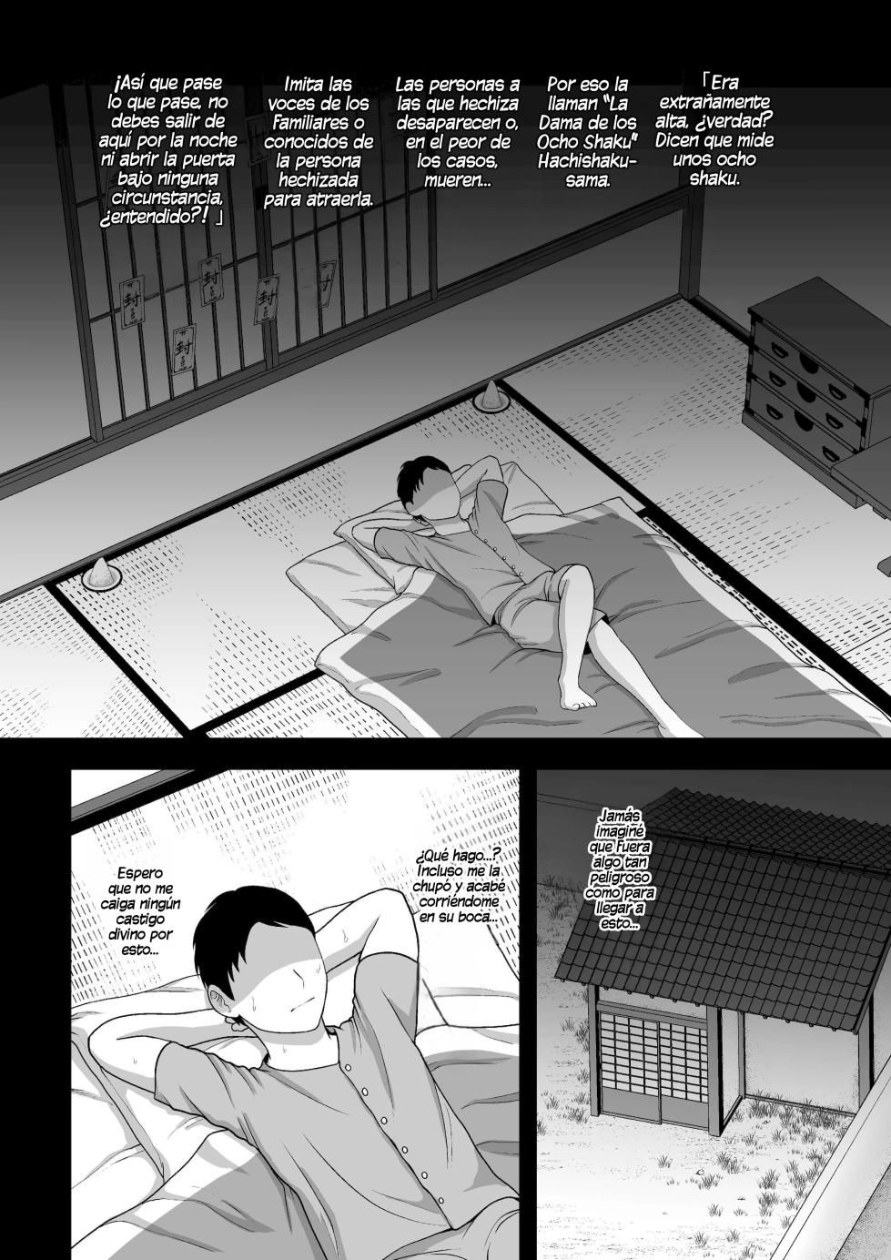 [Ougon no Seishin (Atoru)] Magaimonogatari -Hasshaku-sama？Hen-｜Relato de la Falsa Anomalia ーArco de ¿Hachishaku-sama？ー [Spanish] [Al chile no sé Scan] [Digital] - Page 13