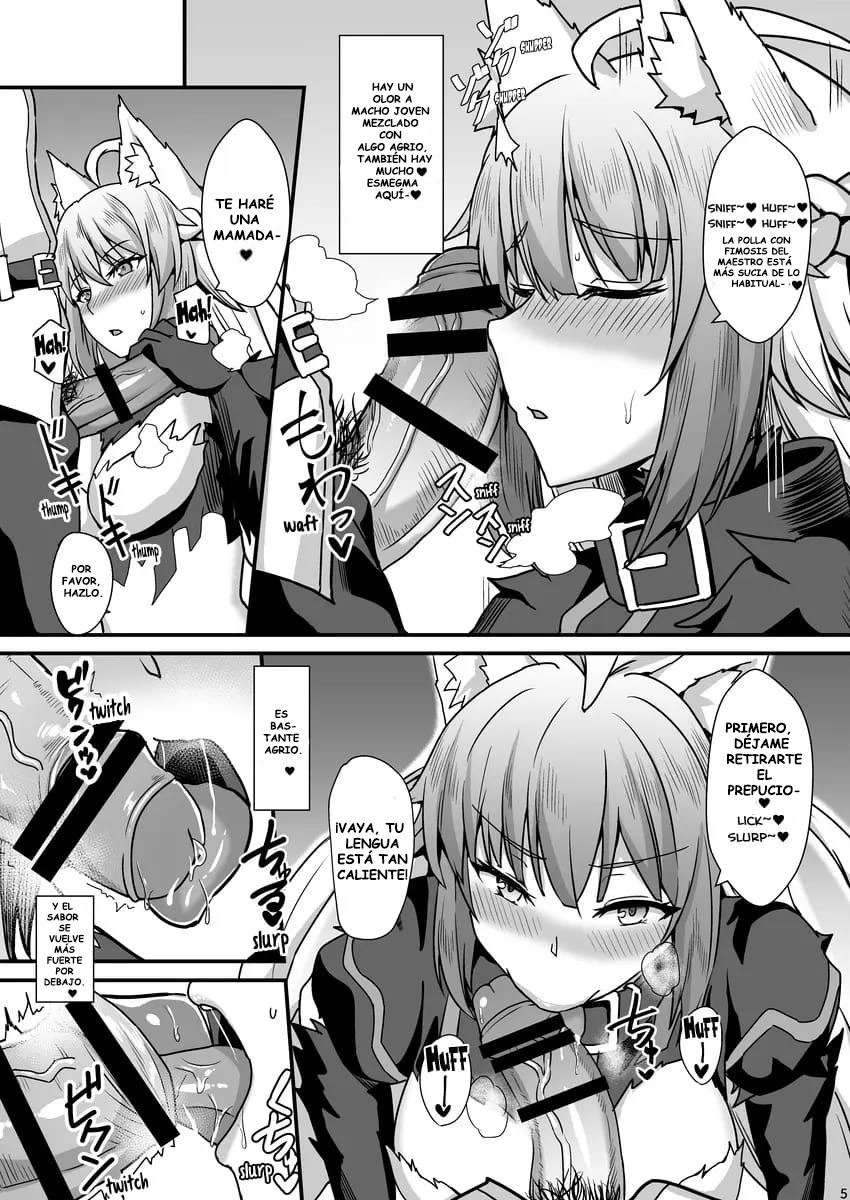 [Kaokuba (Shinyashiki)] Asedaku Mashimashi!! (Fate/Grand Order) [Spanish] [Digital] - Page 6
