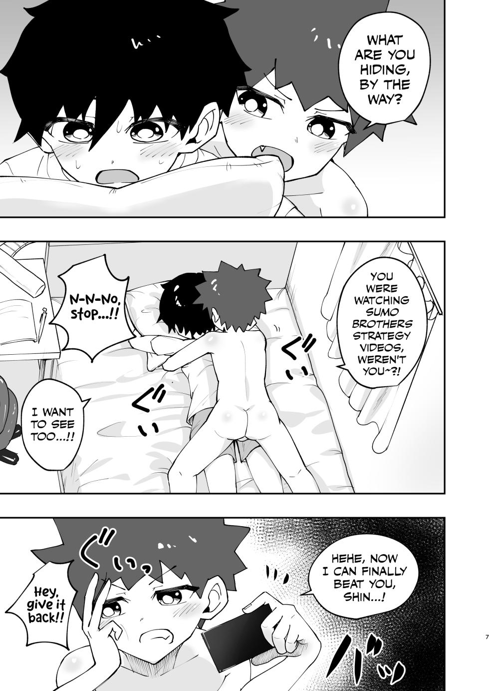 [Studio 14 Sai (Kabuto Intiraimi)] Shota, Hajimete Doushi. [English] [Hoshi Scans] [Digital] - Page 7