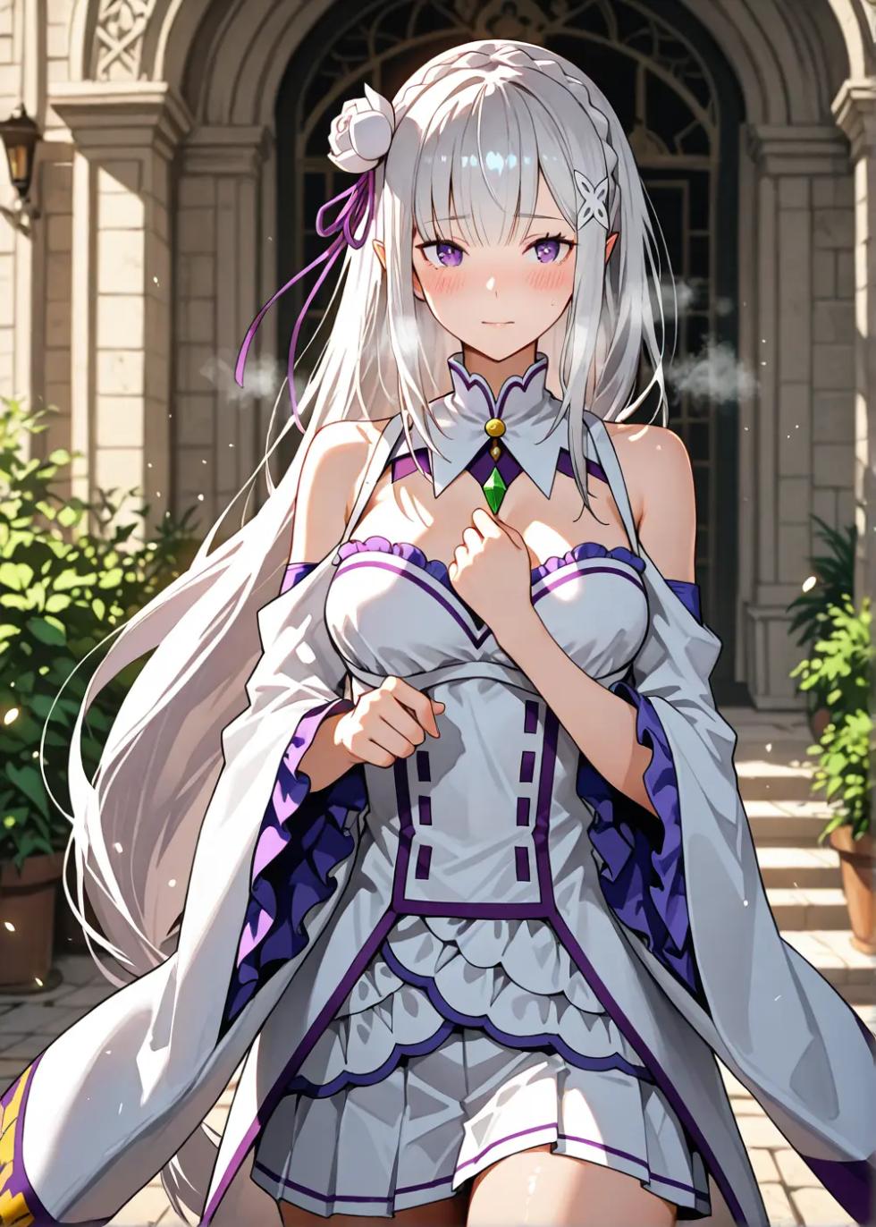 [KALA AI NSFW (VAMA)] - Emilia (Re: Zero) (Patreon) (AI Generated) - Page 7