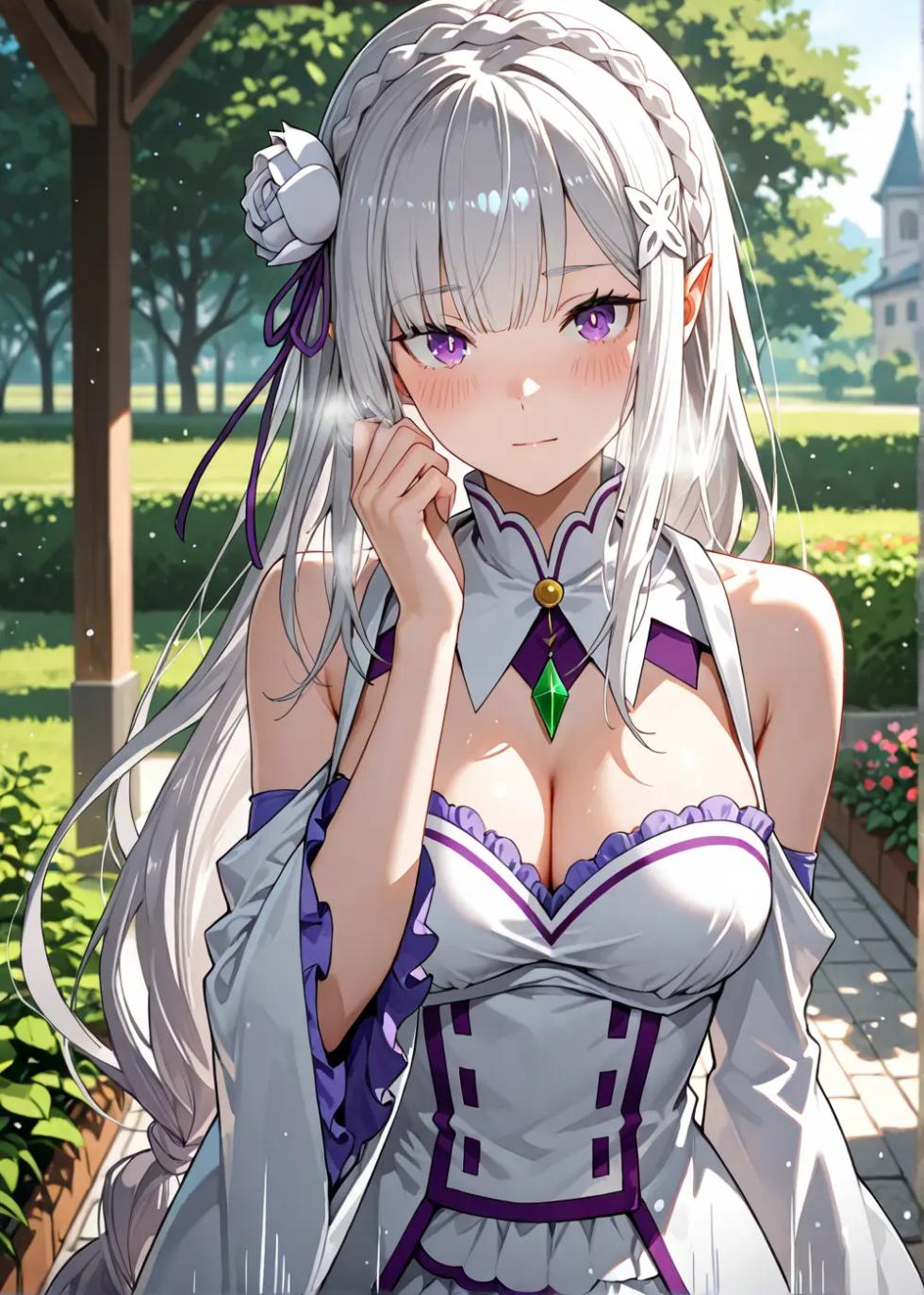 [KALA AI NSFW (VAMA)] - Emilia (Re: Zero) (Patreon) (AI Generated) - Page 8