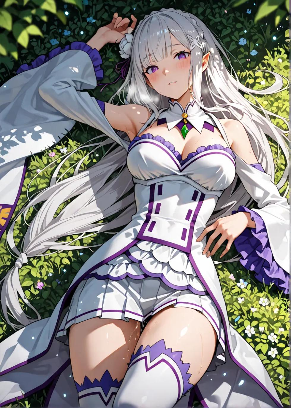[KALA AI NSFW (VAMA)] - Emilia (Re: Zero) (Patreon) (AI Generated) - Page 9