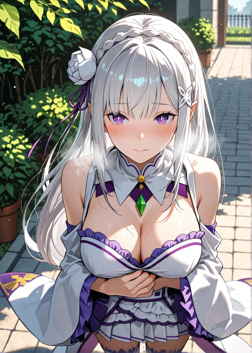 [KALA AI NSFW (VAMA)] - Emilia (Re: Zero) (Patreon) (AI Generated) - Page 11