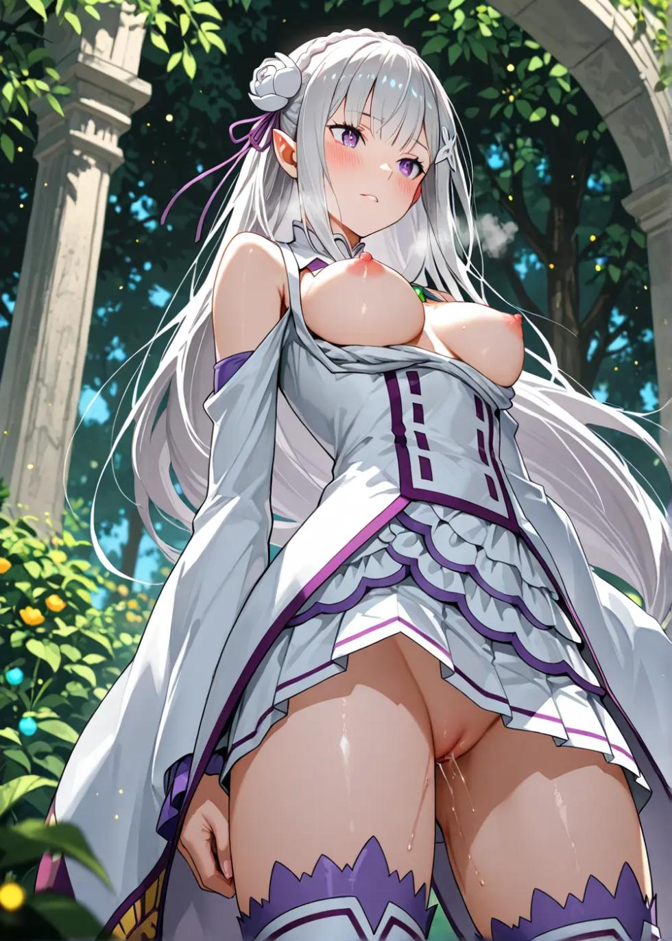 [KALA AI NSFW (VAMA)] - Emilia (Re: Zero) (Patreon) (AI Generated) - Page 19
