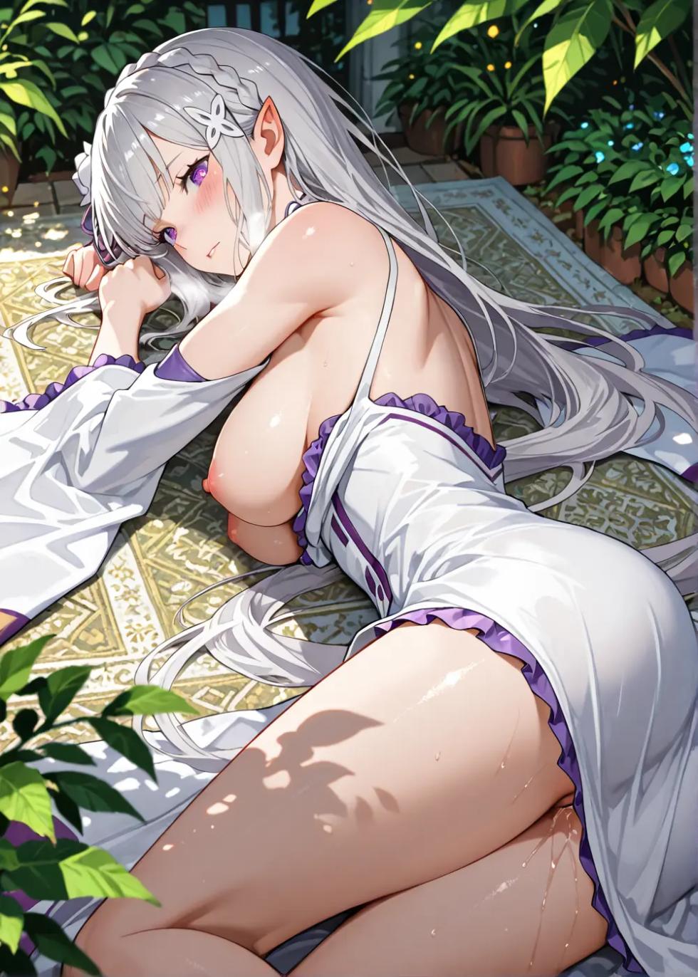 [KALA AI NSFW (VAMA)] - Emilia (Re: Zero) (Patreon) (AI Generated) - Page 23
