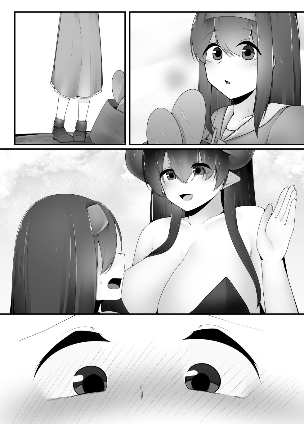 [Koyumean (Kazakami Sudare)] Succubus no Oneesan ga Shota Yuusha no Mi mo Kokoro mo Okashi Tsukusu Hanashi [Digital] - Page 28