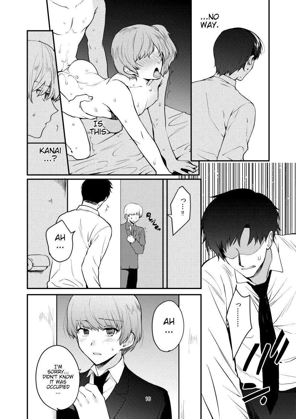 [downbeat (Kirimoto Yuuji)] Josou Haishinsha Ryoujoku 2 ~Doukyuusei mi Bare Nama Haishin~ | Crossdressing Streamer 2 ~Exposed Live to His Classmate.~ [English] [Poranya] [Digital] - Page 15
