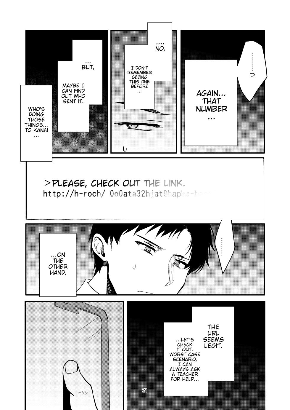 [downbeat (Kirimoto Yuuji)] Josou Haishinsha Ryoujoku 2 ~Doukyuusei mi Bare Nama Haishin~ | Crossdressing Streamer 2 ~Exposed Live to His Classmate.~ [English] [Poranya] [Digital] - Page 20