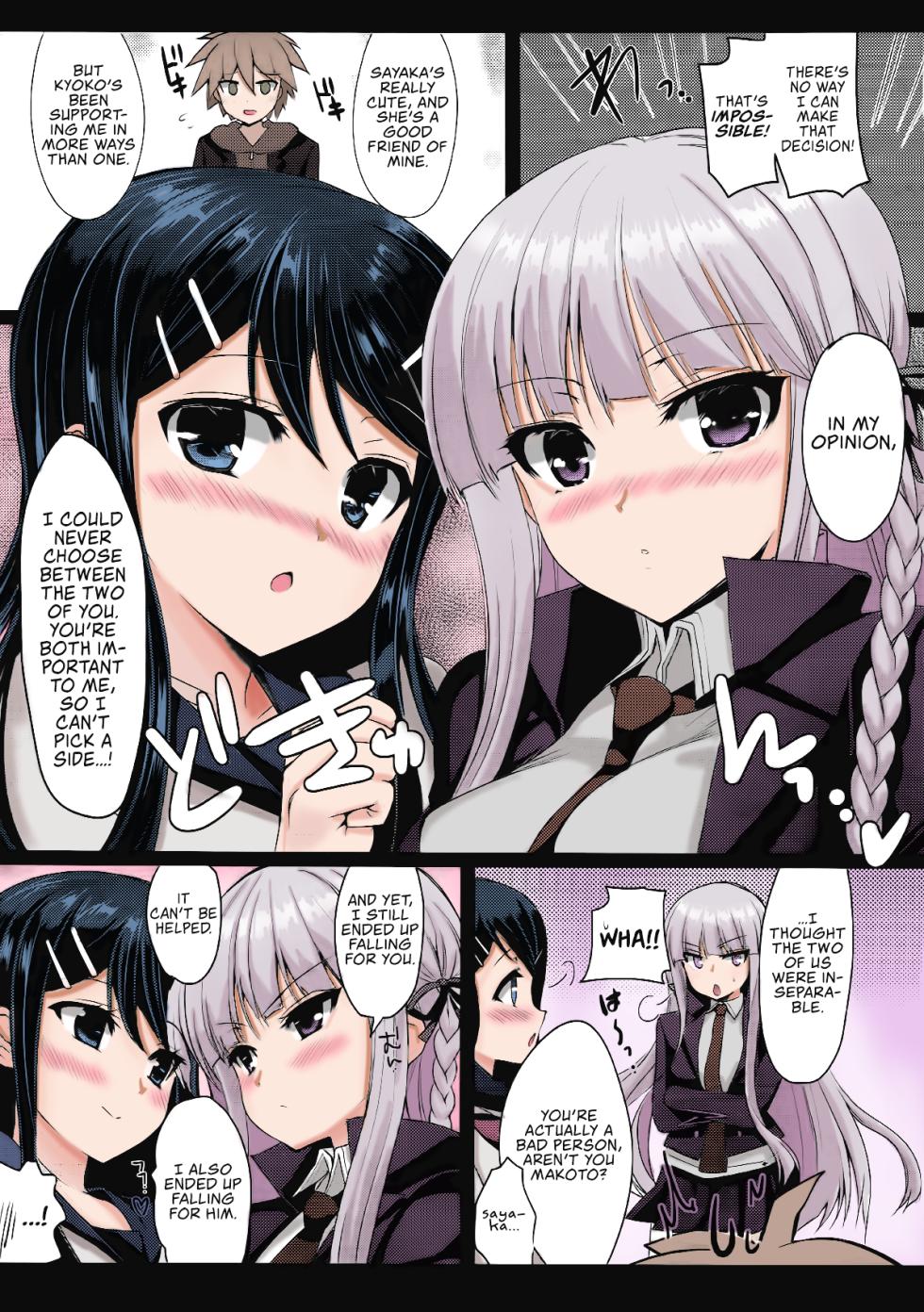 (C84) [Ninokoya (Ninoko)] MaiGiriSand (Danganronpa) [English] [Colorized] - Page 22