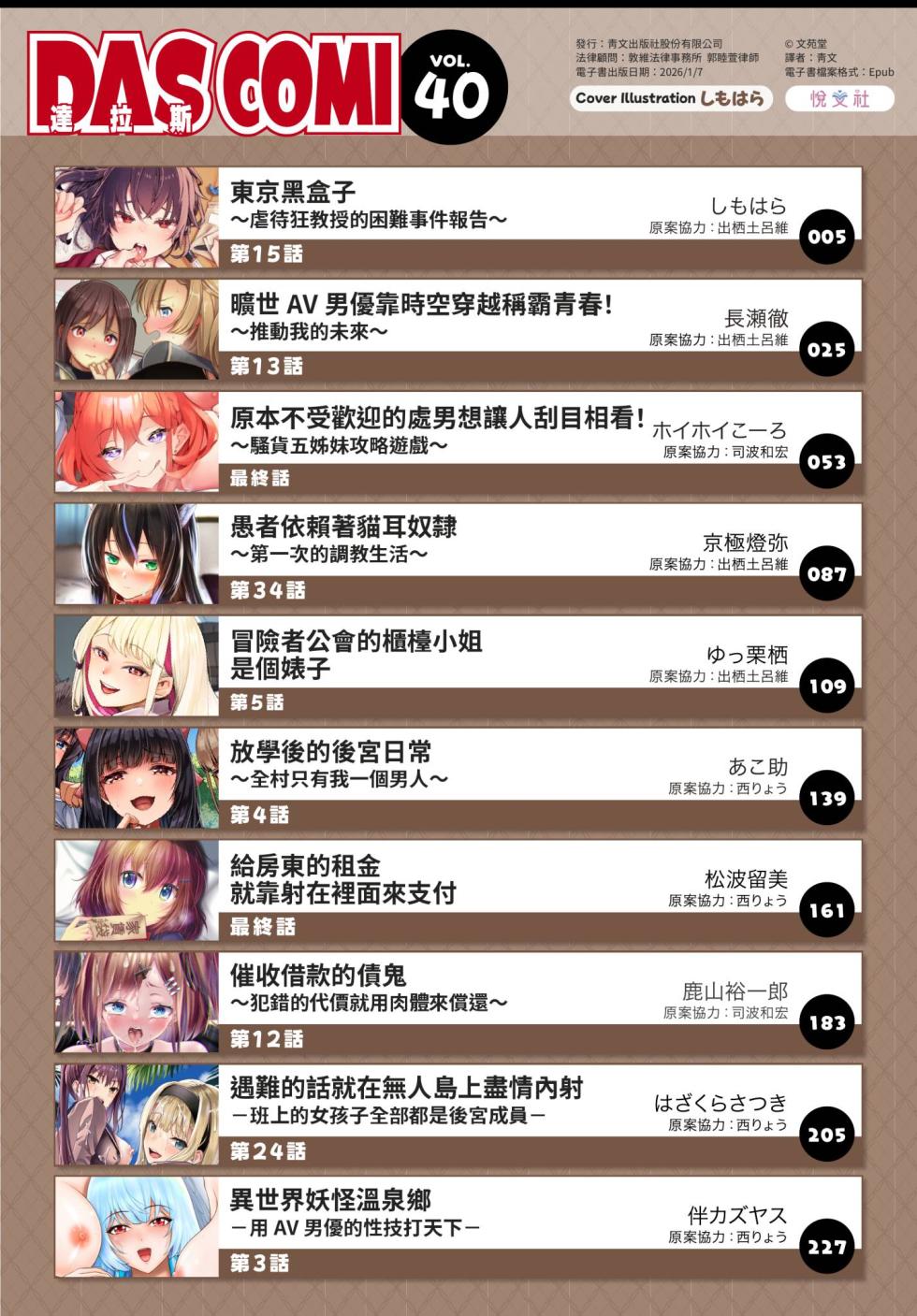 Dascomi Vol.40 [Chinese] [Decensored] [Digital] - Page 3