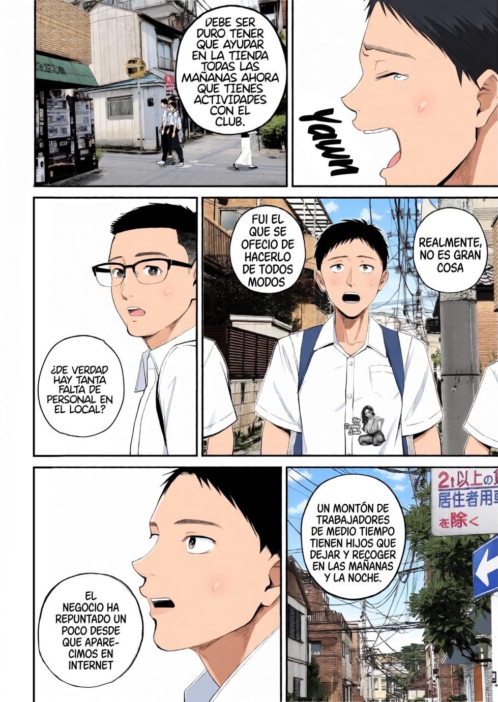 [Shiono Kou] Boshi Jouji ~Daisuki na Okaa-san to Konya Majiwaru~ - MOTHER AND SON LOVE AFFAIR | Amor De Madre ~Esta Noche Me Vuelvo Uno Con La Mamá Que Amo~ [Spanish] [Colorized] - Page 6