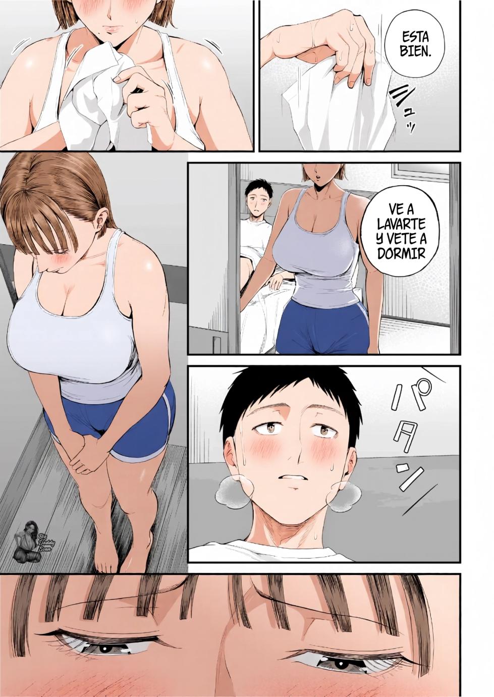 [Shiono Kou] Boshi Jouji ~Daisuki na Okaa-san to Konya Majiwaru~ - MOTHER AND SON LOVE AFFAIR | Amor De Madre ~Esta Noche Me Vuelvo Uno Con La Mamá Que Amo~ [Spanish] [Colorized] - Page 35
