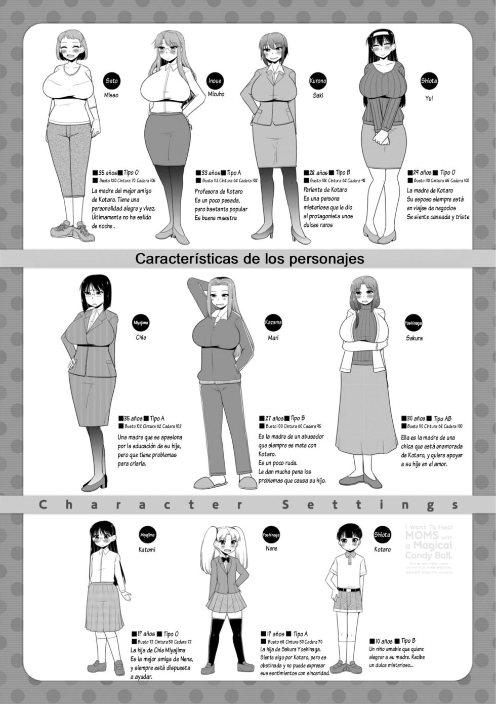 [Kamiya Ogawa] Boku wa Mama-tachi o Fushigi na Amedama de Iyashitai 1-2｜Lo Único que Quiero es Curar a Varias Mamis con un Dulce Mágico 1-2 [Spanish] [Lovely Diablesse Scan] [Digital] - Page 4