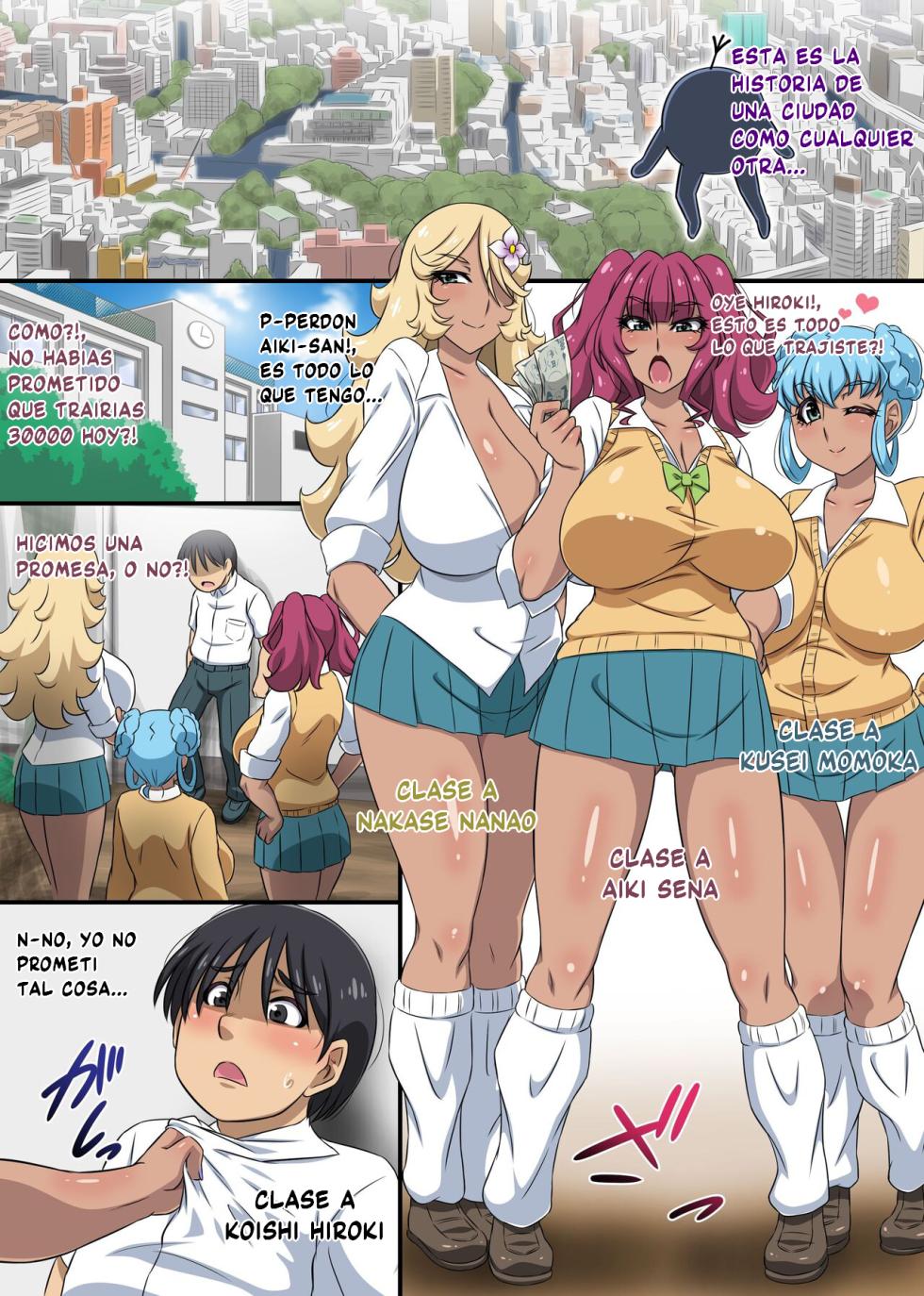 [Execio (Yukimaru.)] Totsuzen, Saimin Nouryoku ga Kaika Shita node Ijimekko Yankee to Akogare no Onna Kyoushi no Bakunyuu o Fukujuu Sasechatta Hanashi | After Discovering My Hypnotic Powers I Forced the School Bullies and My Busty Teachers to Submit to Me [Spanish] [RScott] - Page 3