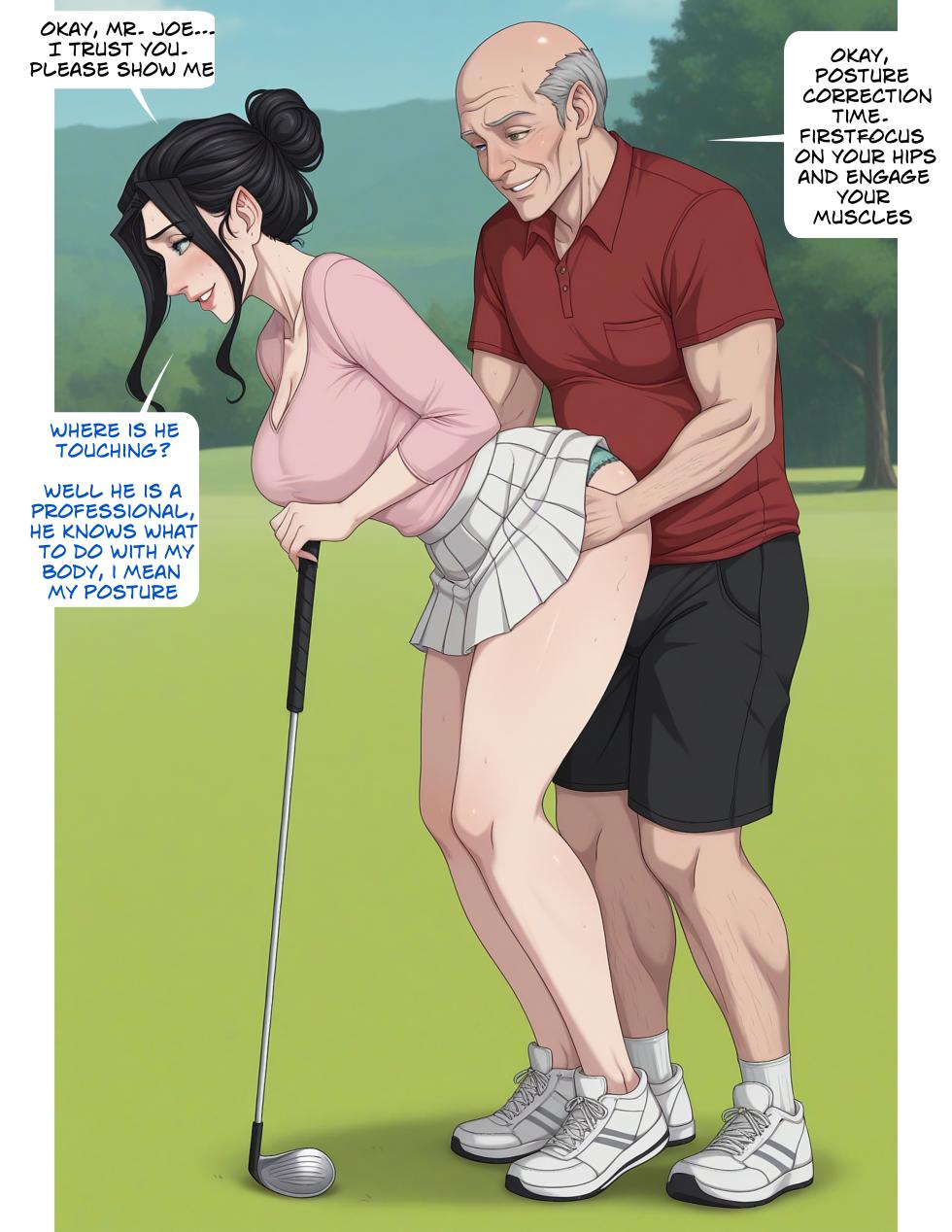 Ann - Golf Ch1 [AI Generated] - Page 19