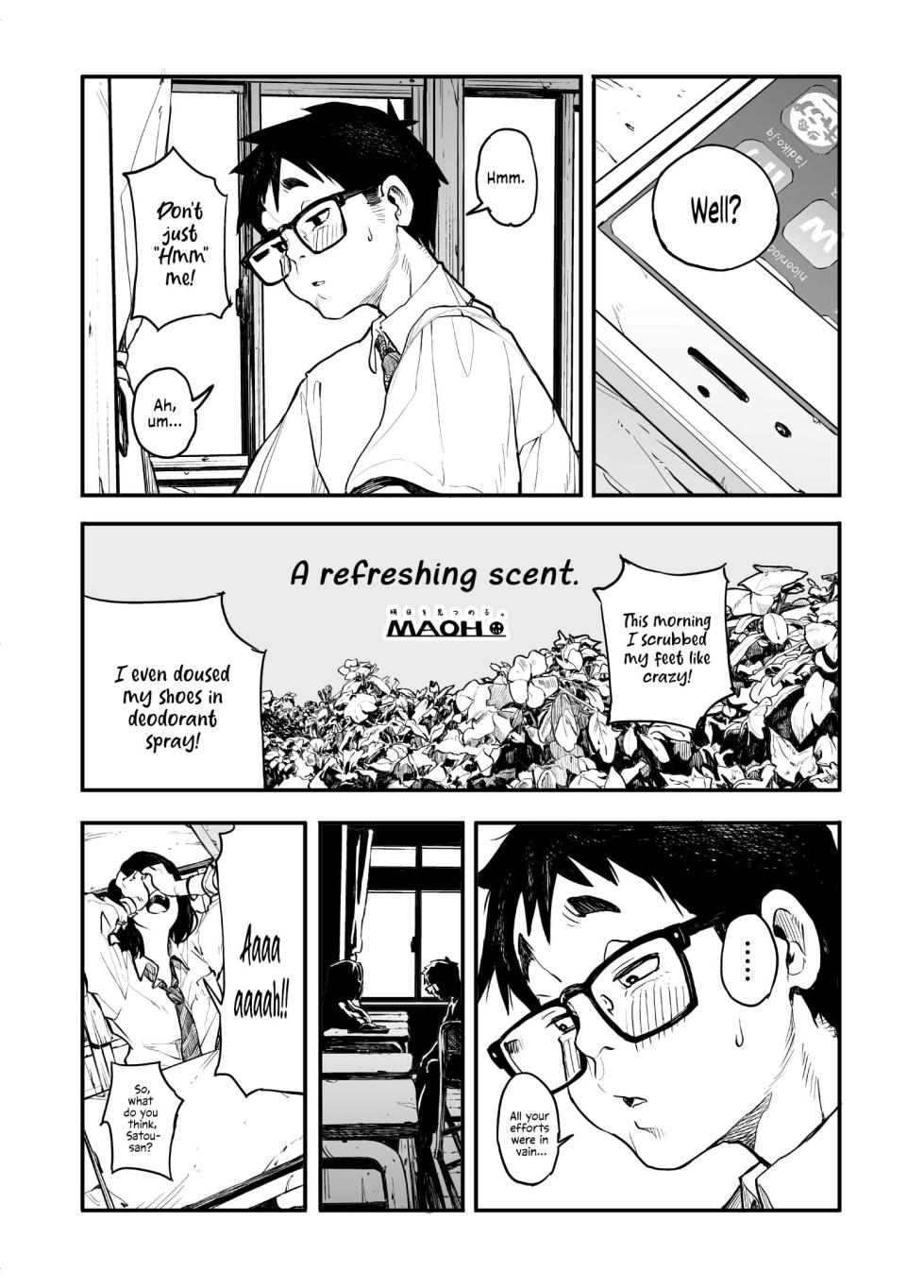 [Takayanagi Katsuya] Onnanoko ni Ashi no Nioi o Kakunin Shitekure to Tanomareru Hanashi [English] [Your Deer Friends Black] - Page 17