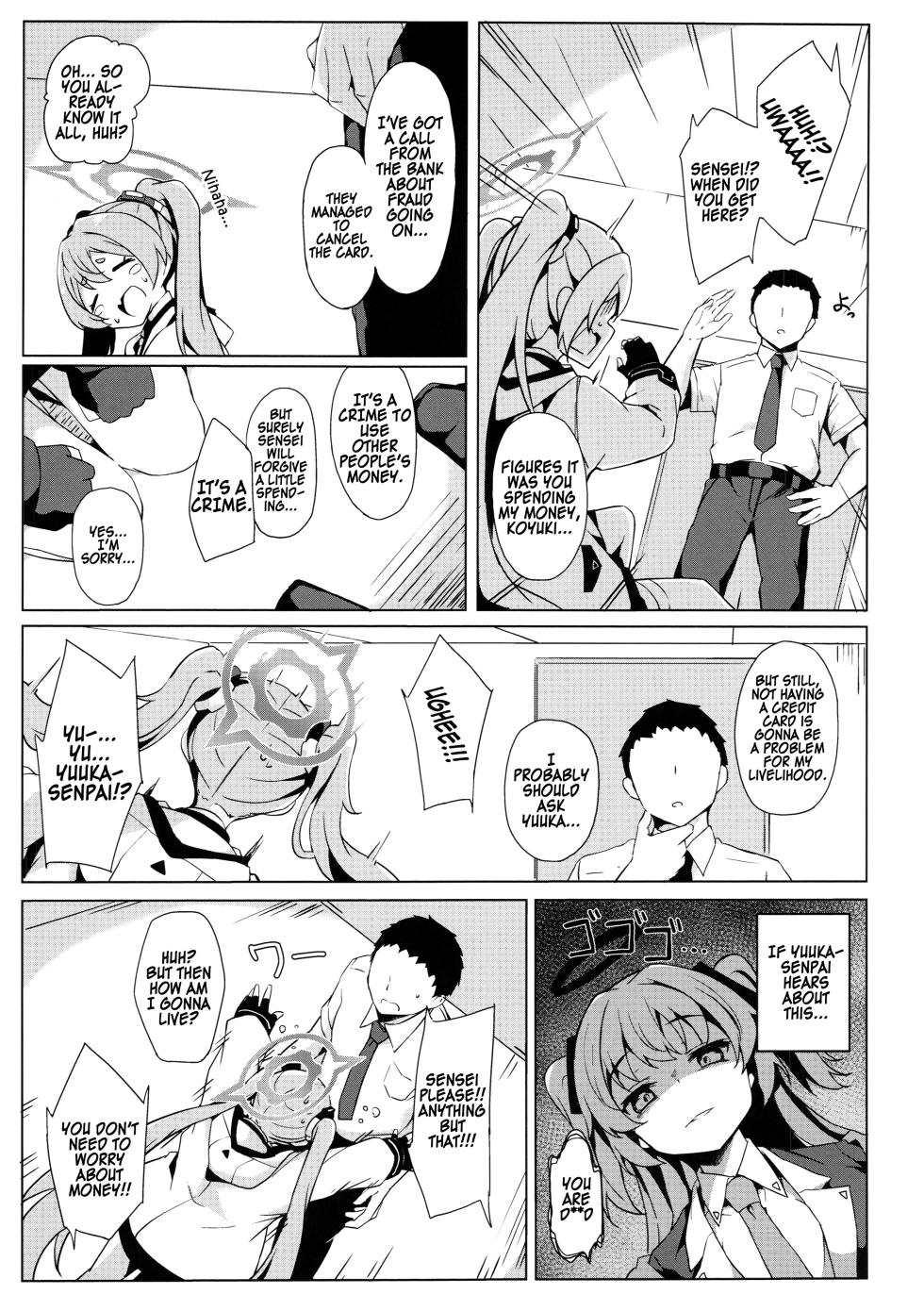 (C102) [Solar Milk Soft (Solar Milk)] Koyuki no Kiken na Beit (Blue Archive) [English] [TSHH] - Page 4