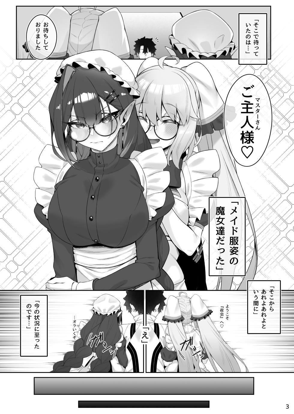 [Watochip Melonpan (Watosu)] Tonelico & Baobhan Sith to Iroiro Ecchi Hon (Fate/Grand Order) [Digital] - Page 4