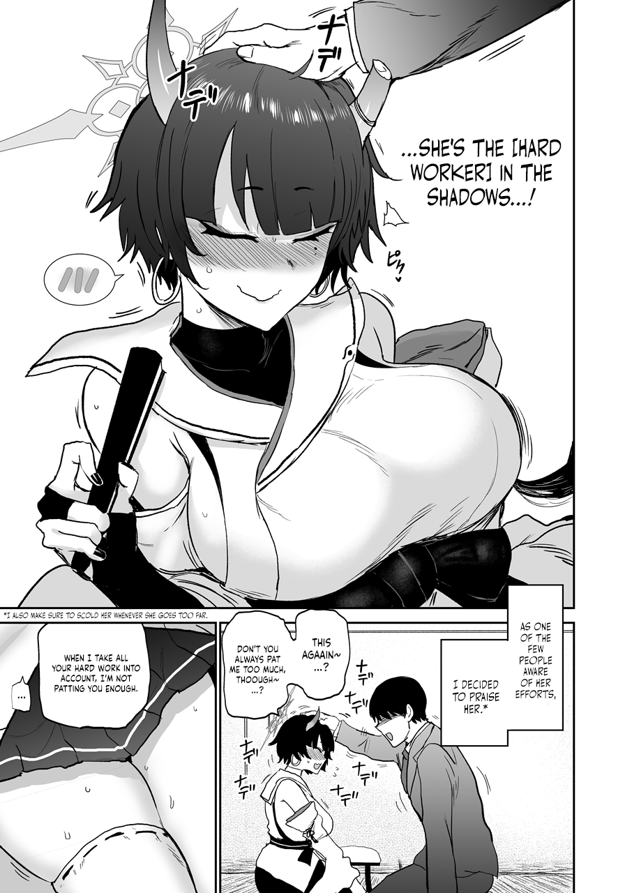 [EARRINGS BOM FACTORY (ICHIGAIN)] Niya, Atama wo Nadete Ageyou | Let's Pat Niya's Head (Blue Archive) [English] {Doujins.com} [Digital] - Page 4