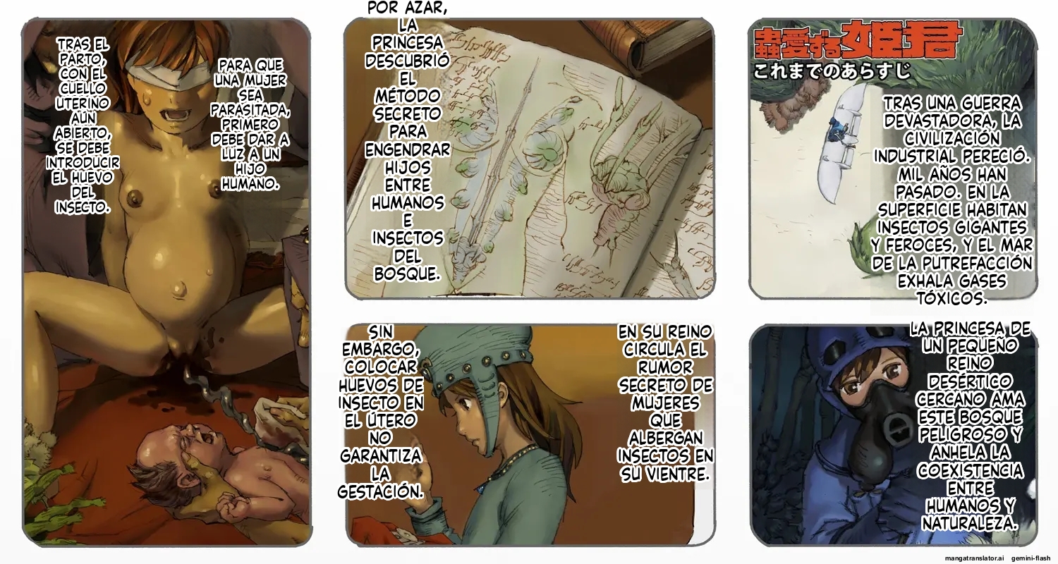 Mushi Mezuru Himegimi 2 (Spanish) - Page 2