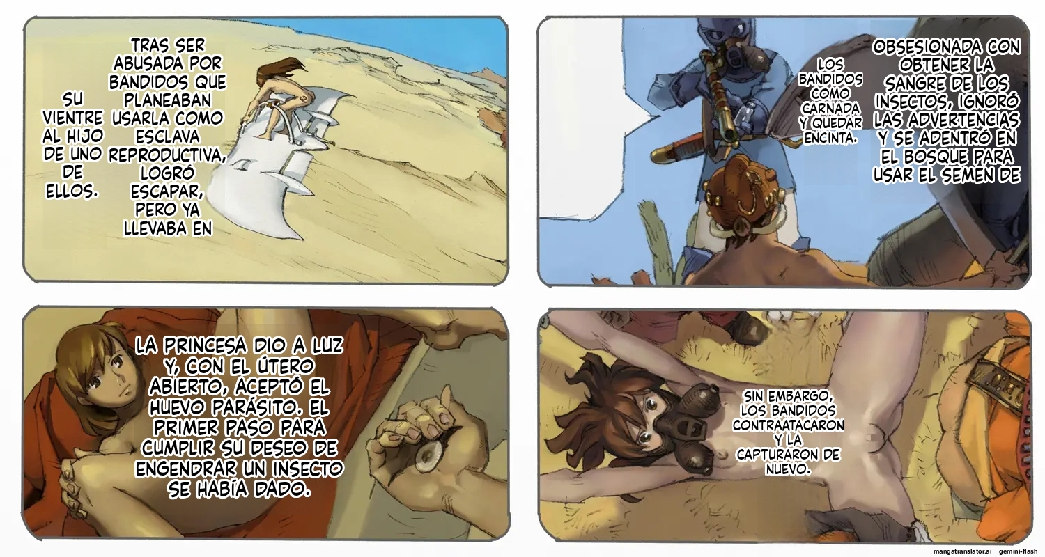 Mushi Mezuru Himegimi 2 (Spanish) - Page 3