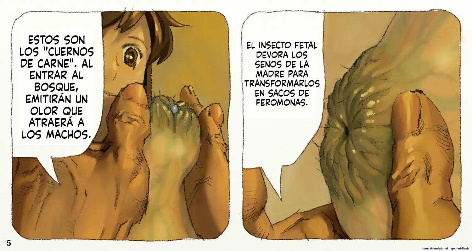 Mushi Mezuru Himegimi 2 (Spanish) - Page 8