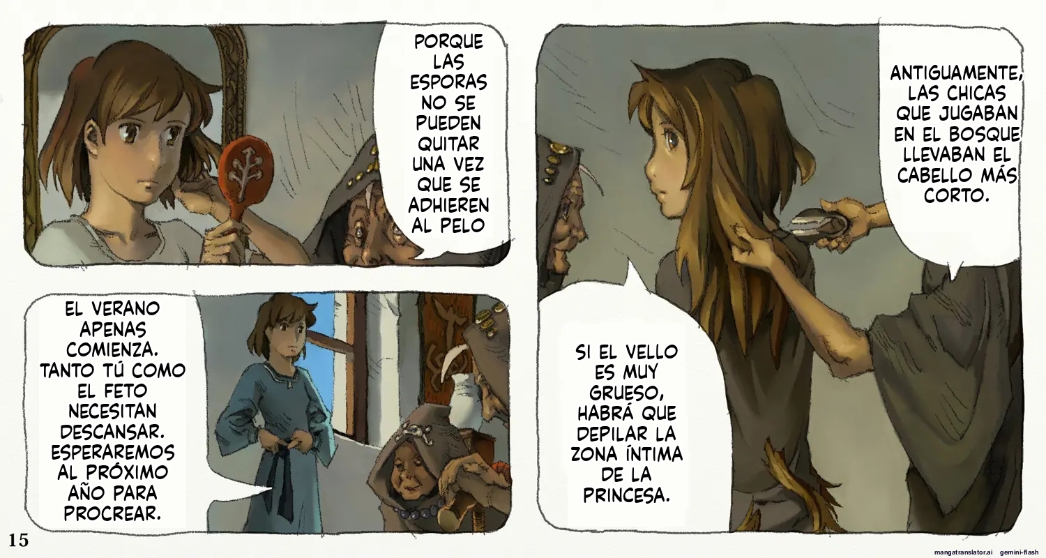 Mushi Mezuru Himegimi 2 (Spanish) - Page 18