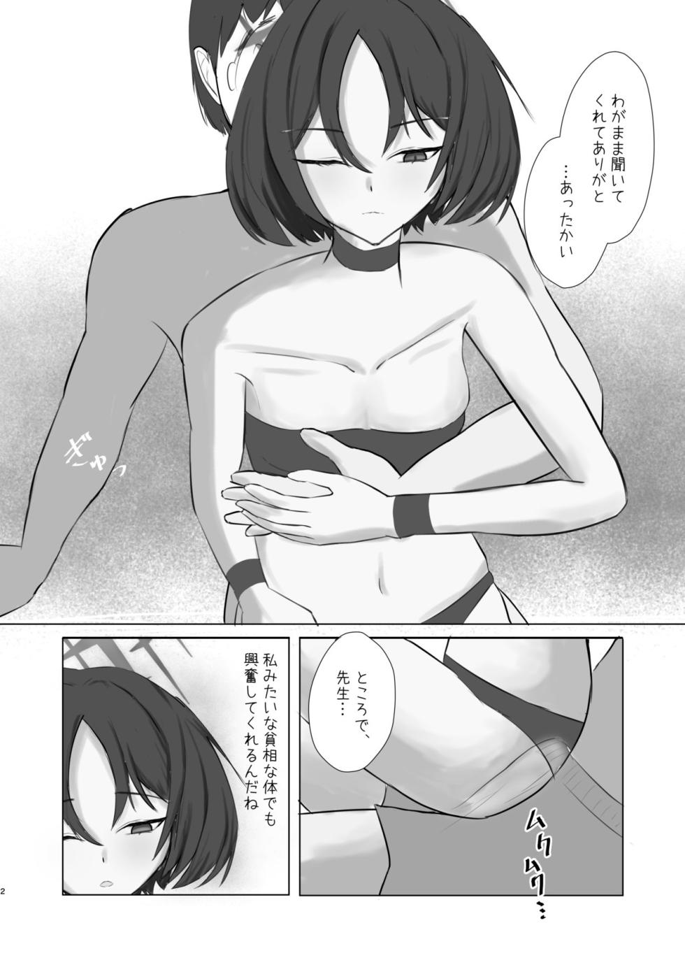 [Unipolar] Imashino Misaki to Ichaicha Suru Hon (Blue Archive) - Page 3