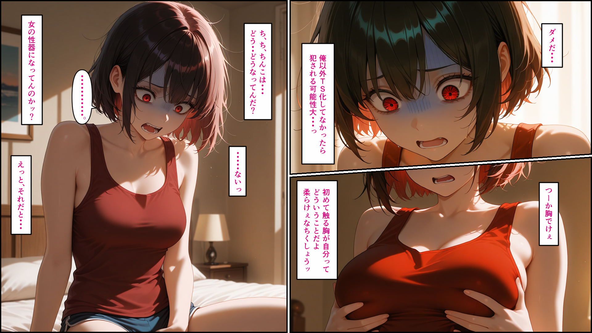 [AIシコリえっち (シコリえっち博士)] ちょい悪系 TS ソラ君のメス化が止まらない [AI Generated] - Page 5