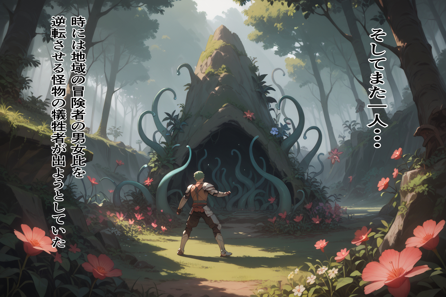 [AIシコリえっち (シコリえっち博士)] 異世界でもイキたい ＴＳ冒険者孕ませ編 [AI Generated] - Page 4