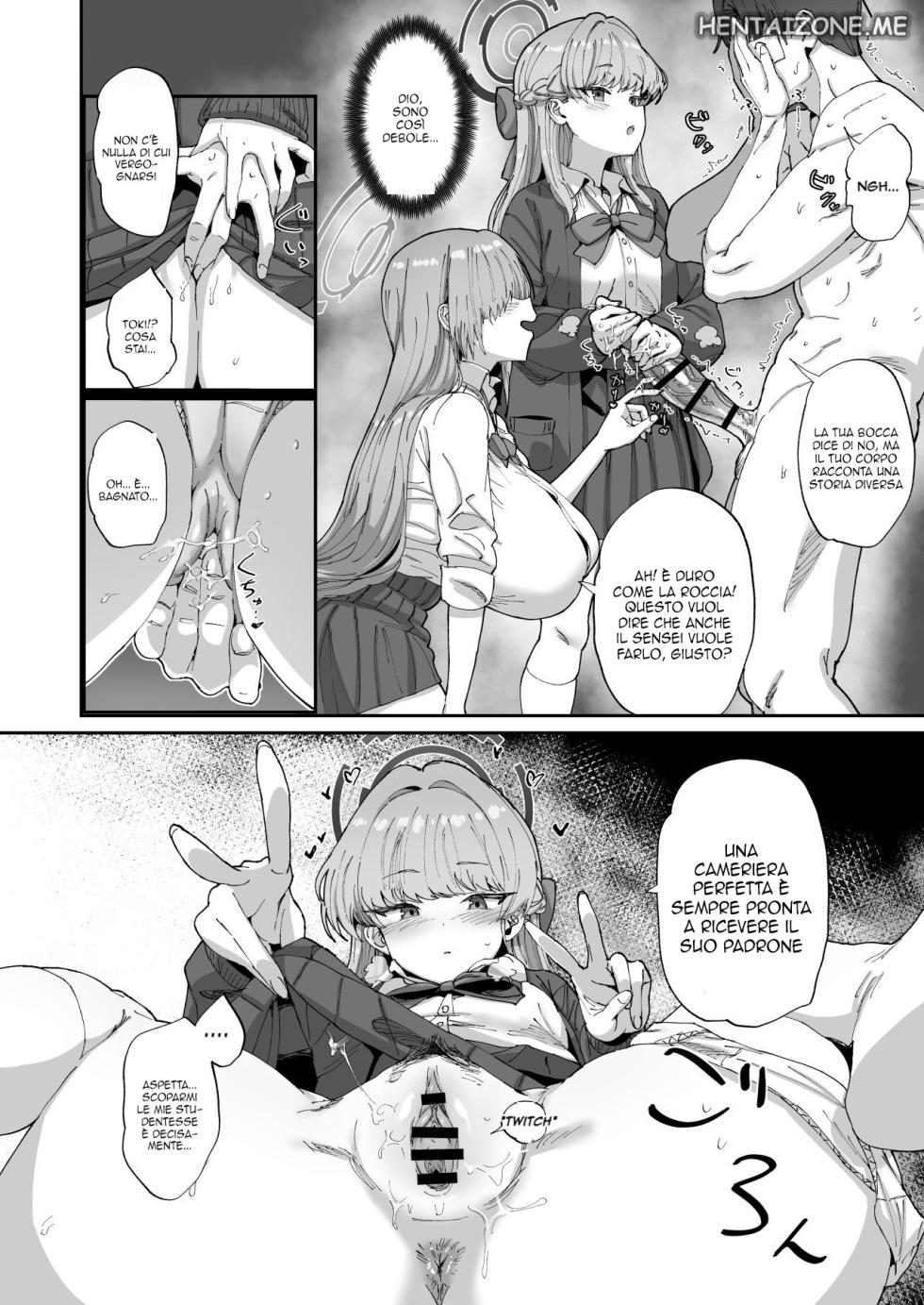 [Hikagemon (Tenpiboshi)] Asuna to Toki to Sex Shinai to Derarenai Heya | Il sensei e le sue due studentesse preferite (Blue Archive) [Italian] [Digital] - Page 7