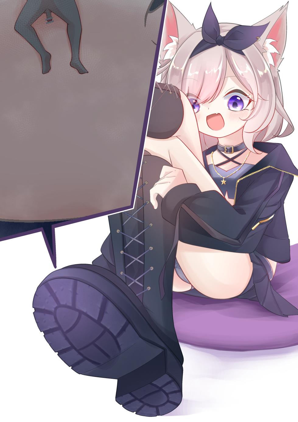 [YurulomI] Yozuna Niu-Sama Traps a Tiny in Her Boot - Page 24