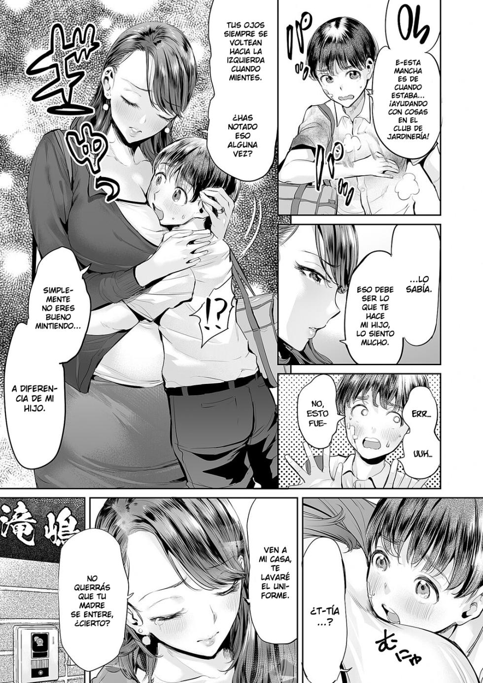 [Ere 2 Earo] Obasan to, toutou. 1-5｜Me Derreto con una Milf de Cuerpo Fantástico 1-5 [Spanish] [-A.W. SCAN- + gaaa + K-le Traducciones] [Digital] - Page 9