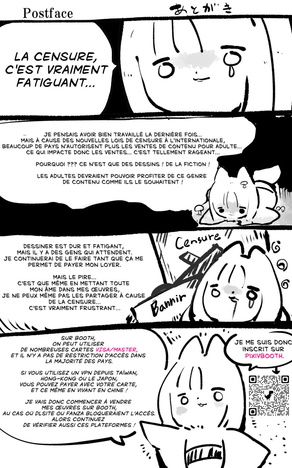 [やせうまロール] 戦闘アンドロイドにTS転生して、とってもえっちな目にあって悪堕ちする漫画-戦光兵女プリッケ・ツァーナ- [フランス翻訳] - Page 40