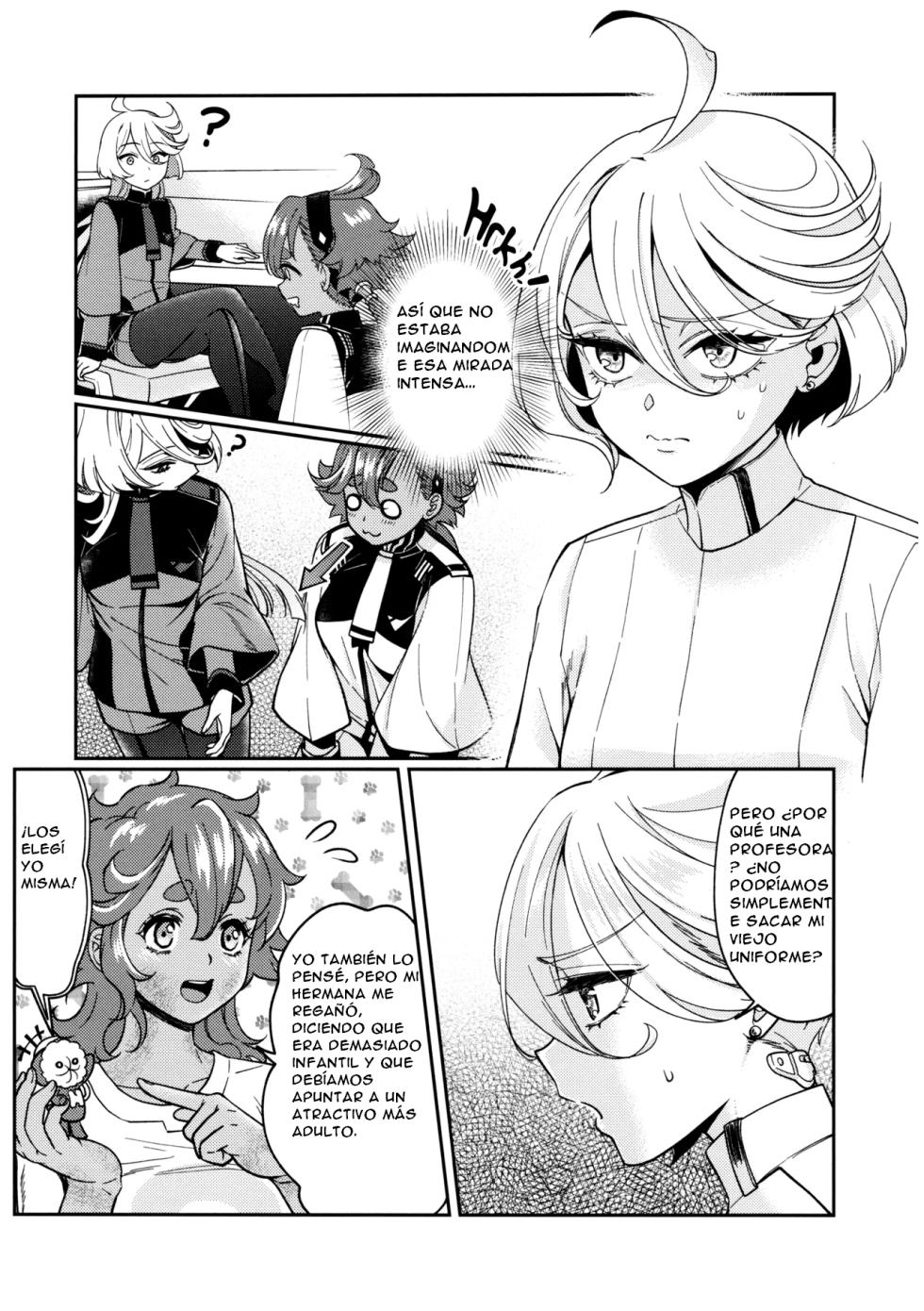 (C103) [Soramimi (Mytyl)] Oyome-san no Gohoubi | The Bride's Reward (Mobile Suit Gundam: The Witch from Mercury) [Spanish](CristoferDeLosAndes) - Page 9