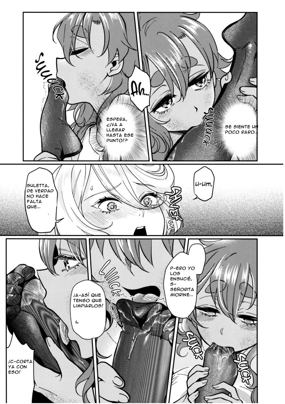 (C103) [Soramimi (Mytyl)] Oyome-san no Gohoubi | The Bride's Reward (Mobile Suit Gundam: The Witch from Mercury) [Spanish](CristoferDeLosAndes) - Page 17