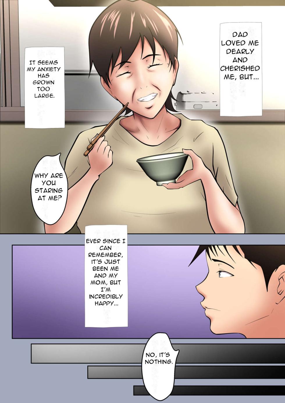 [Pentacle (Shimipan)]Okāsan ga onanī shite itanode… - Because My Mom was Masturbating [English][DarklordMTLs] - Page 8