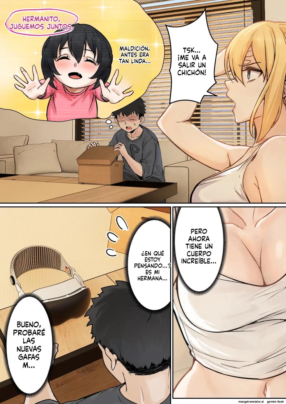 [pz Yatai (pz-x)] Ore no AR Megane wa Gimai no Samazama na Suuchi ga Mieru?! [Spanish] [MTL] - Page 5