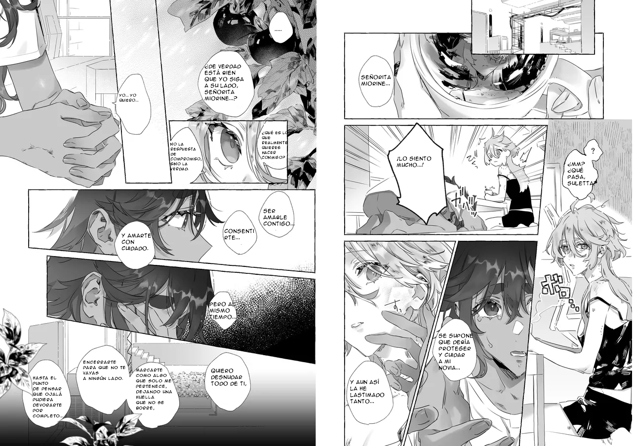 [Sleeper (Nekomura)] Akai Ookami to Mayonaka no Dance - Waltz With a Red Wolf in the Middle of the Night (Mobile Suit Gundam: The Witch from Mercury) [Digital](Spanish)(CristoferDeLosAndes) - Page 17
