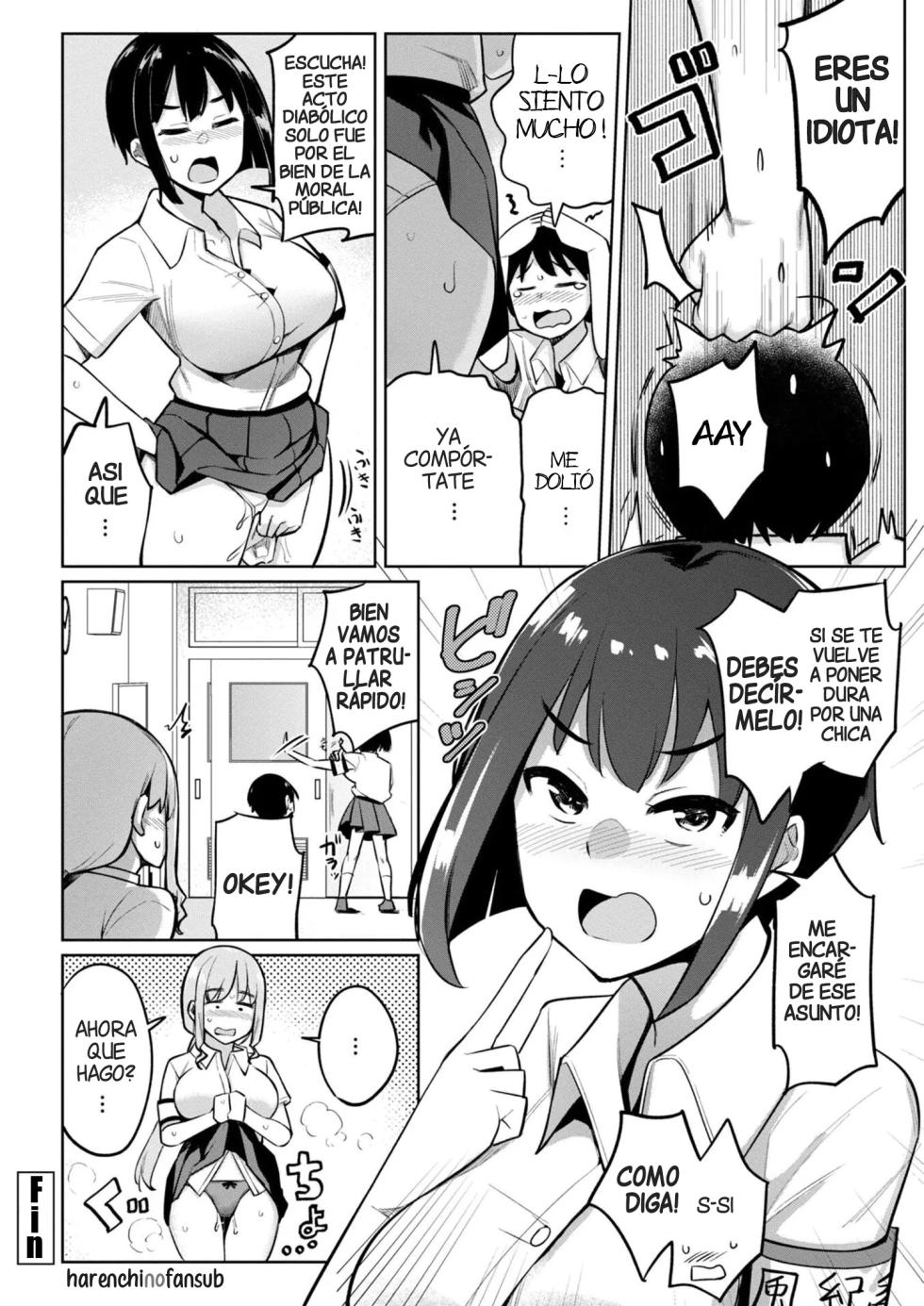 [Ippongui] Kouhai Amayakashi Harem in Fuuki Iinkai (Chap.1) | Un Kouhai mimado por un Haren en el Comite de la Moral Publica (Cap.1) [Spanish] [Digital][Harenchi no Fansub] - Page 20