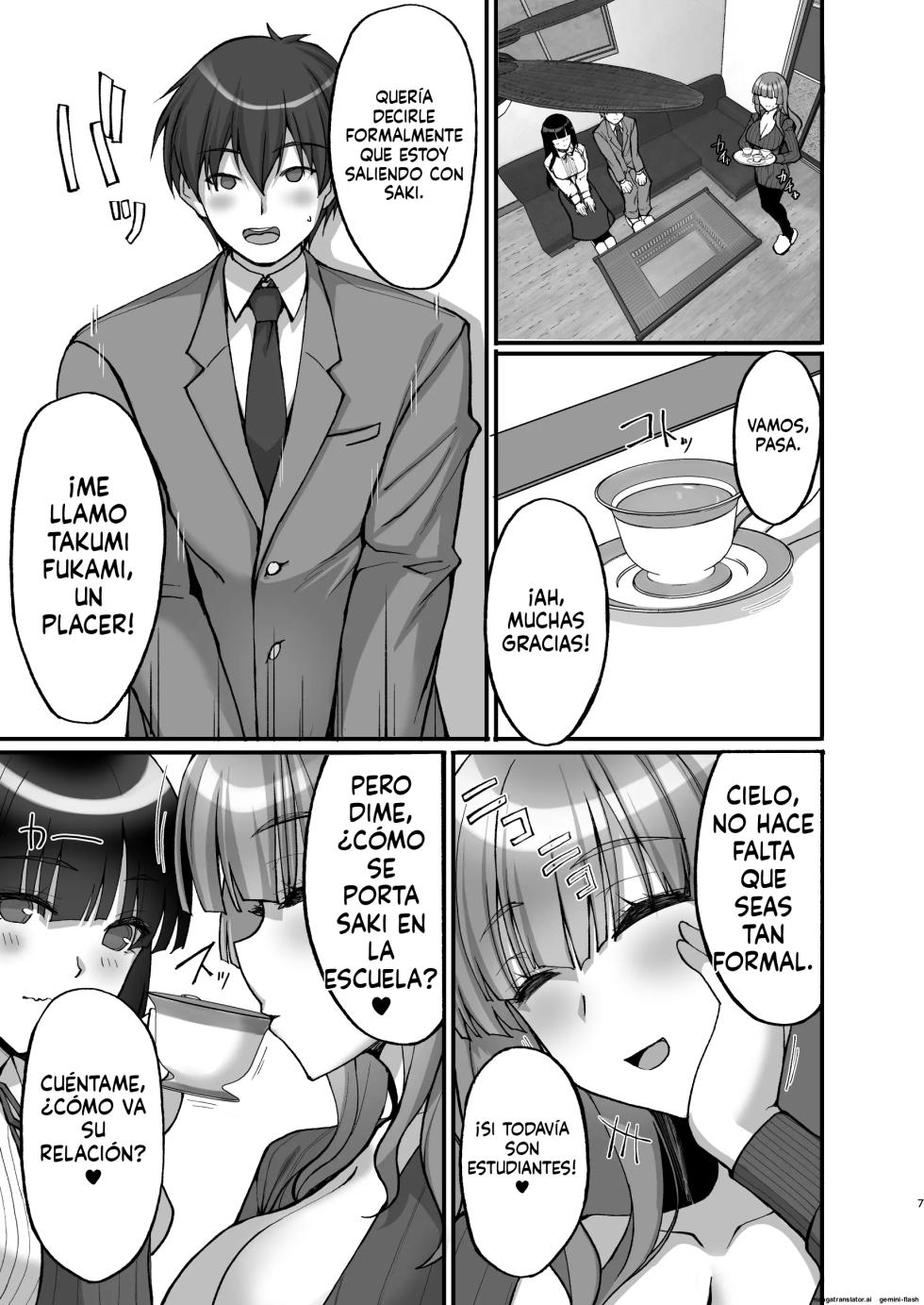 [Labomagi! (Takeda Aranobu)] Chishojo Fuuki Iin no Minna ni Ienai Inbi na Onegai 6 ~Inwaimama ni Shikumareshi, Dosukebeoyakodon?~ [Spanish] [MTL] [Digital] - Page 7