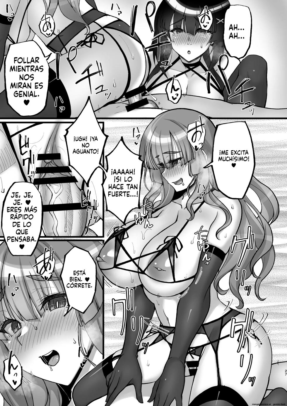 [Labomagi! (Takeda Aranobu)] Chishojo Fuuki Iin no Minna ni Ienai Inbi na Onegai 6 ~Inwaimama ni Shikumareshi, Dosukebeoyakodon?~ [Spanish] [MTL] [Digital] - Page 27