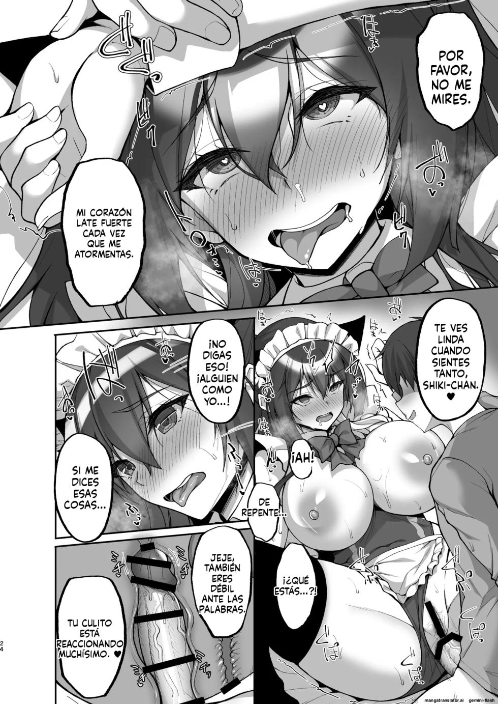 [Labomagi! (Takeda Aranobu)] Chishojo Fuuki Iin no Minna ni Ienai Inbi na Onegai 7 ~Shimai to Mama o Seiteki ni Moteasobu Otomarikai Zenpen~ [Spanish] [MTL] [Digital] - Page 24