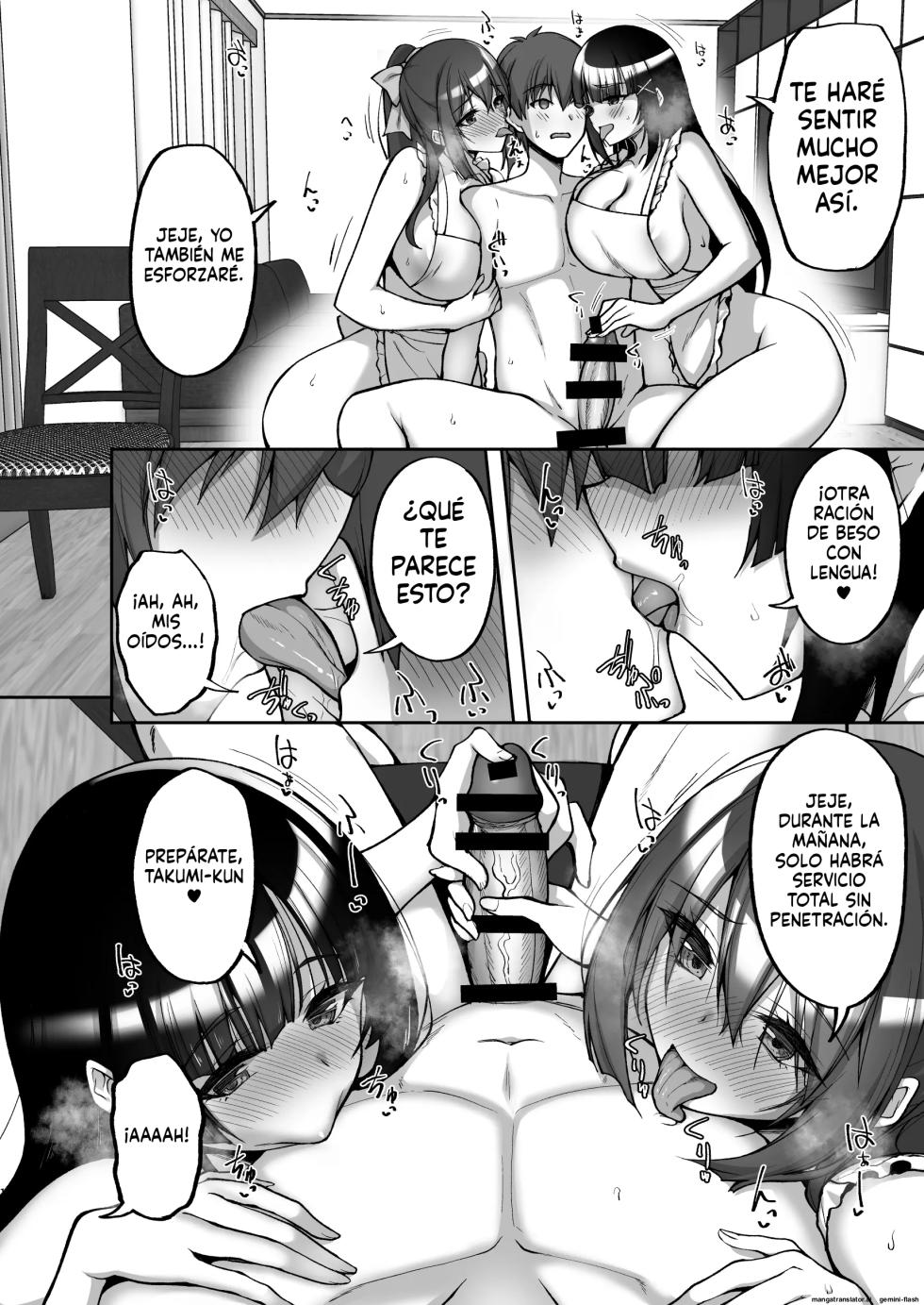 [Labomagi! (Takeda Aranobu)] Chishojo Fuuki Iin no Minna ni Ienai Inbi na Onegai 8 ~Bomai to Ane o Haramaseru Otomarikai Kouhen~ [Spanish] [MTL] [Digital] - Page 10