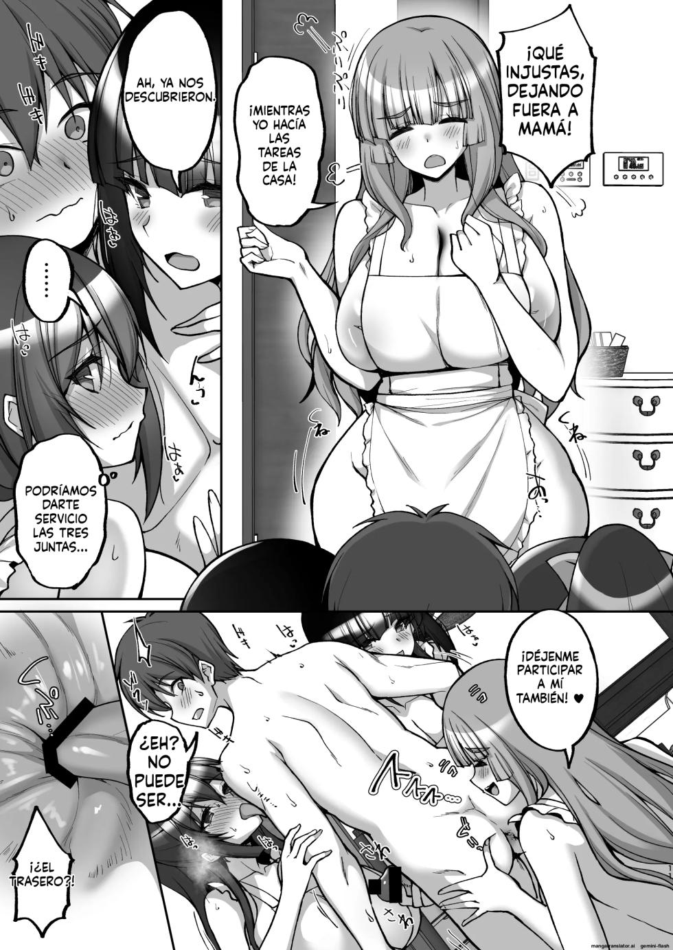 [Labomagi! (Takeda Aranobu)] Chishojo Fuuki Iin no Minna ni Ienai Inbi na Onegai 8 ~Bomai to Ane o Haramaseru Otomarikai Kouhen~ [Spanish] [MTL] [Digital] - Page 11