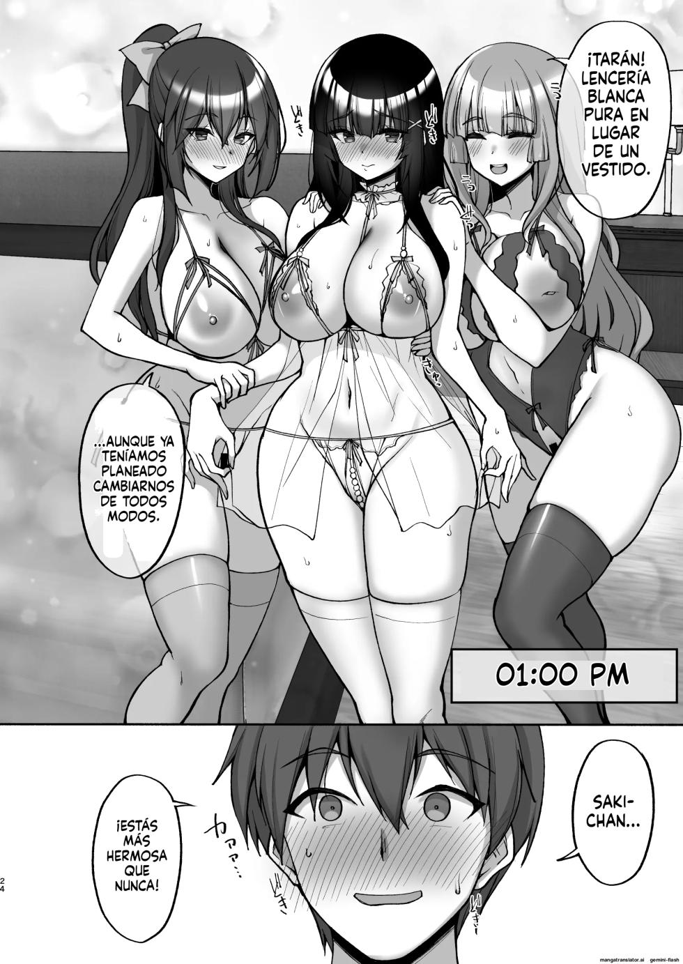 [Labomagi! (Takeda Aranobu)] Chishojo Fuuki Iin no Minna ni Ienai Inbi na Onegai 8 ~Bomai to Ane o Haramaseru Otomarikai Kouhen~ [Spanish] [MTL] [Digital] - Page 24