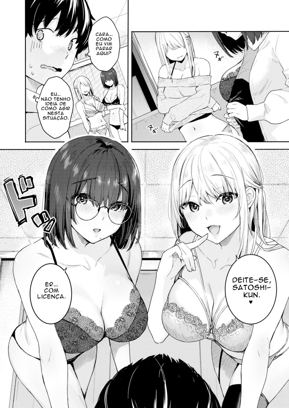 [Bekotarou] Virgin & Girlfriend & Netorare [Portuguese] [Descensored] - Page 6