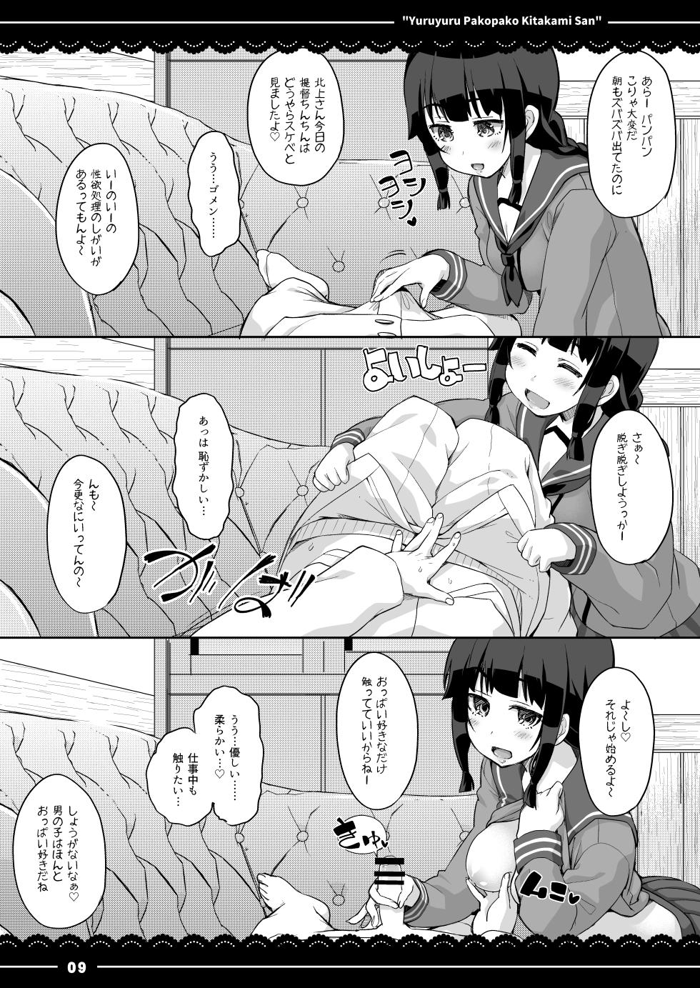 [Ito Life] Yuruyuru Pakopako Kitakami-san (Kantai Collection -KanColle-) [Digital] - Page 10