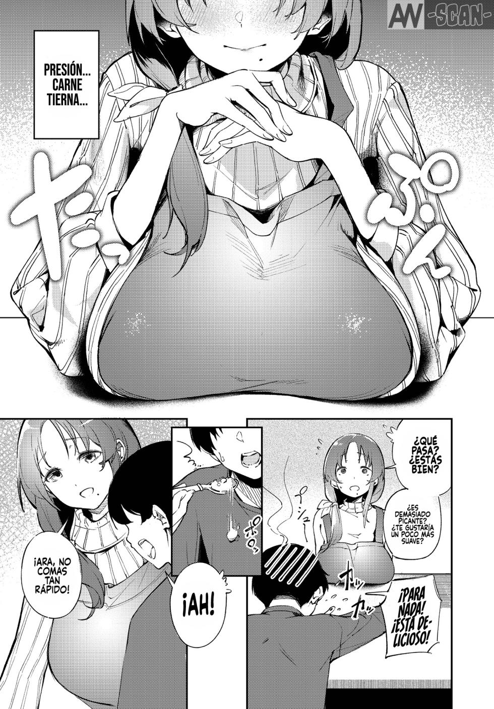 [Mokuyama Hito] Boku dake ga Shitteru Otona no Sekai｜El Mundo de los Adultos que sólo Yo Conozco (COMIC Luxuria vol.02) [Spanish] [Andreww857 = -A.W. SCAN-] [Digital] - Page 5