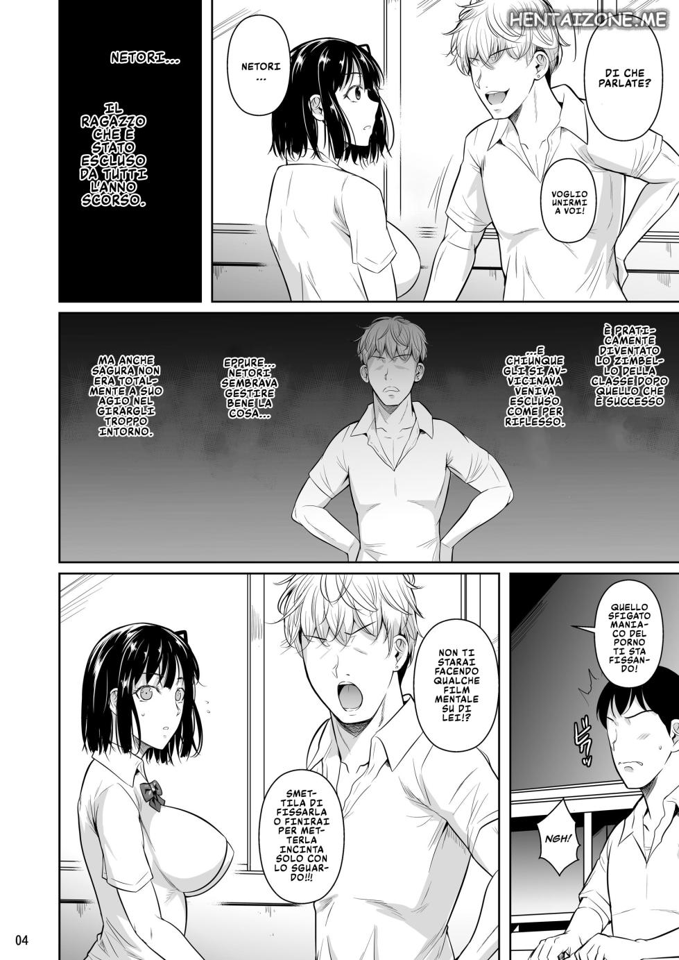 [Shoot The Moon (Fuetakishi)] Bocchi no Mob ga Tadashii Sentaku o Shite Seiso Shoujo to Tsukiau. 1-2 | Un solitario fa le scelte giuste ed esce con una ragazza a modo. Ovviamente c'è anche il sesso. 1-2 [Italian] - Page 5